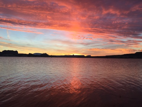 Sunrise at Lake Powell
