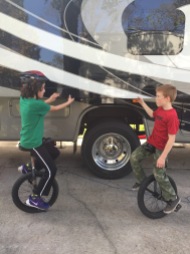 Unicycle friends